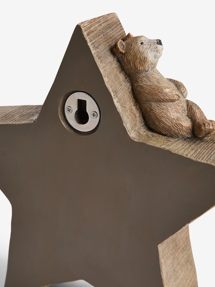 Natural Bertie the Bear Monogram Ornaments - Image 7 of 7