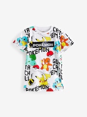 White 100% Cotton Flippy Sequin License T-Shirt (4-14yrs) - Image 1 of 3