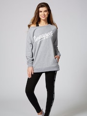Gris - Sudadera extragrande Monster - Imagen 2 de 5