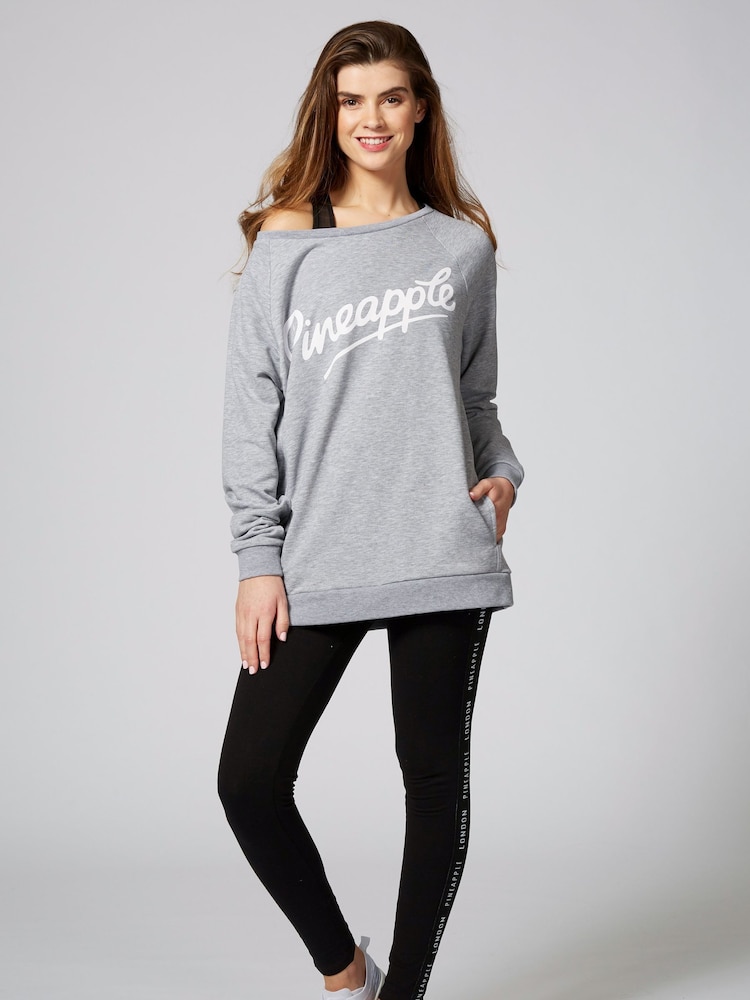 Gris - Sudadera extragrande Monster - Imagen 2 de 5