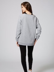 Gris - Sudadera extragrande Monster - Imagen 3 de 5