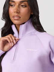Gym King 365 Raglan Sleeve Funnel Jumper - תמונה 4 מתוך 4