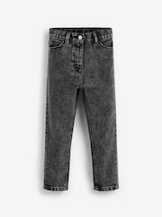 Grey Denim Mom 100% Cotton Jeans (3-16yrs) - Image 3 of 5