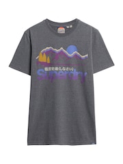 Superdry Grey Great Outdoors Graphic T-Shirt - Image 5 of 7