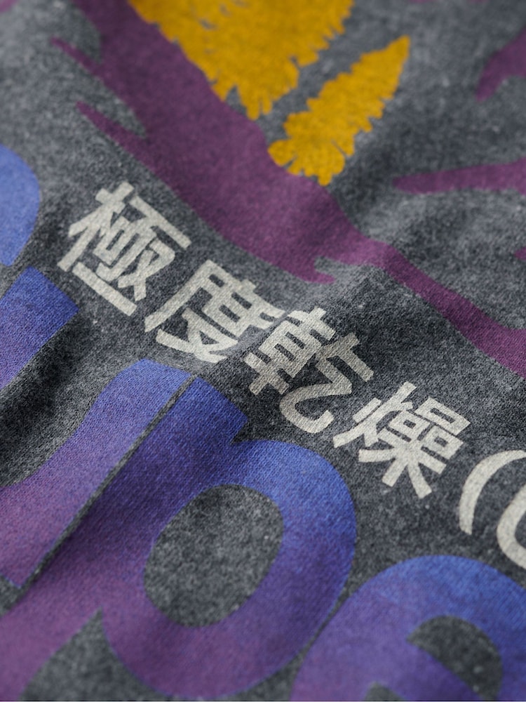 Superdry Grey Great Outdoors Graphic T-Shirt - Image 8 of 8