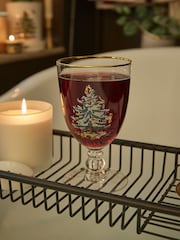 Spode Set of 4 Christmas Tree Goblet Glasses - Εικόνα 2 του 3