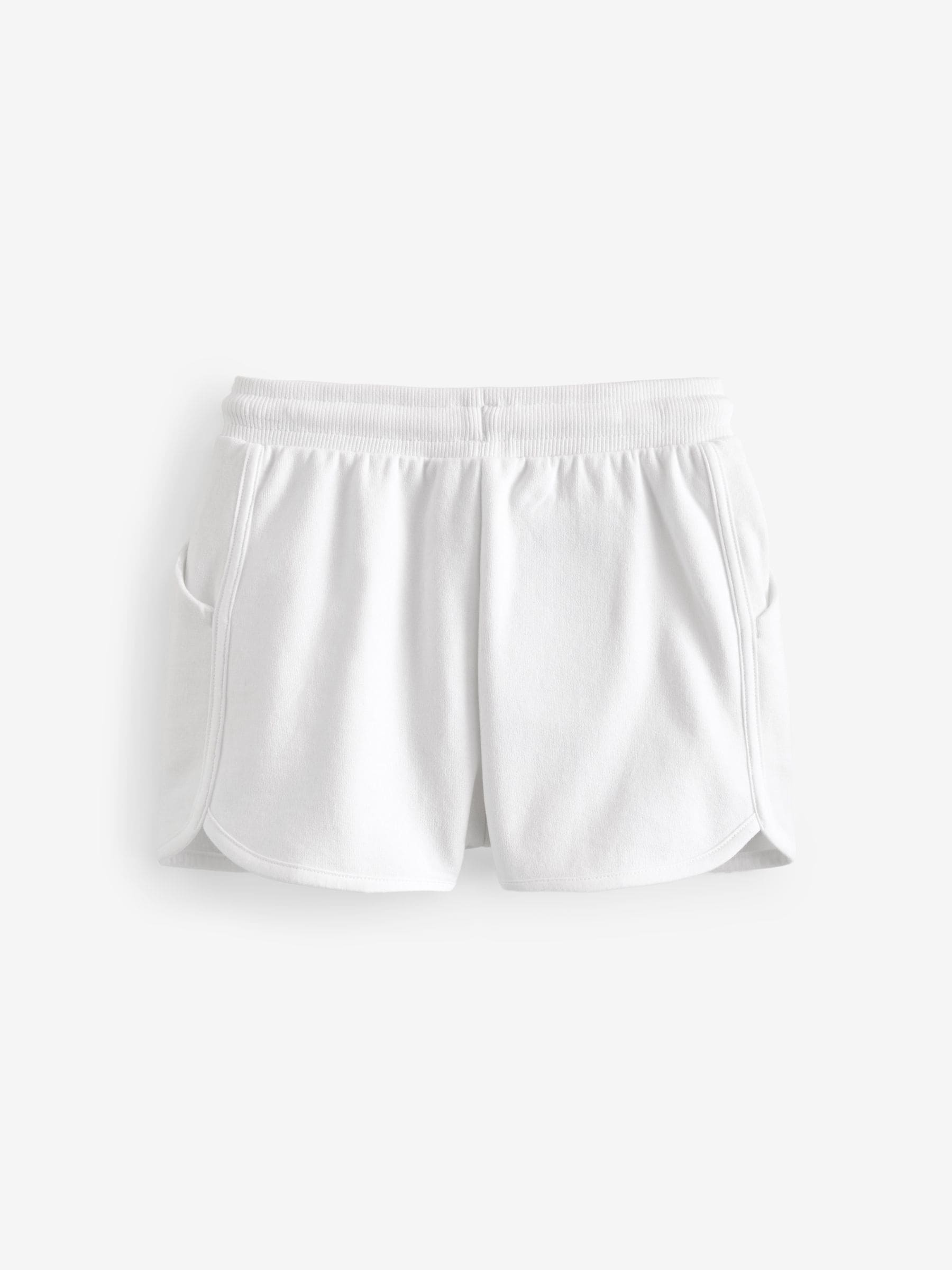 Buy White Plain Jersey Shorts (3-16yrs) from Next USA