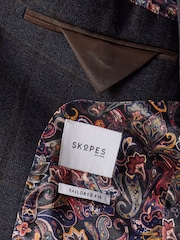 Skopes Tailored Fit Curry Check Suit: Jacket - Image 5 of 5