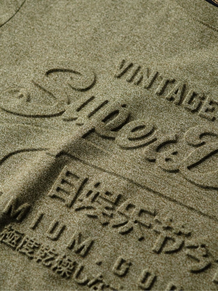 Superdry Green Embossed Vl Graphic T-Shirt - Image 6 of 6
