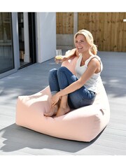 Extreme Lounging Orange Garden Bean Bag - Image 2 of 8
