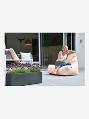 Extreme Lounging Orange Garden Bean Bag - Image 3 of 8