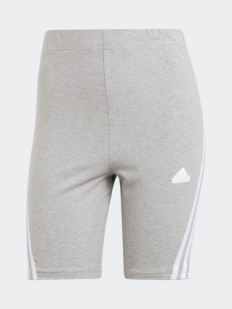 Grau - adidas Sportswear Future Icons Radlershorts mit 3 Streifen - Bild 6 von 6