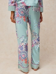 أزرق - White Stuff Nina PJ Bottoms - Image 2 of 6