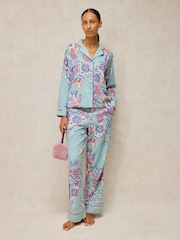 أزرق - White Stuff Nina PJ Bottoms - Image 3 of 6