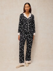 أسود كروم - White Stuff Nina PJ Bottoms - Image 2 of 6
