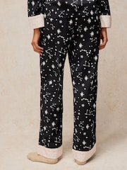 أسود كروم - White Stuff Nina PJ Bottoms - Image 3 of 6