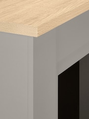 Dove Grey Malvern Oak Effect Fire Surround - Image 7 of 8