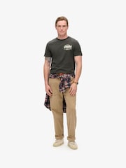 Superdry Washed Black 100% Cotton Tokyo Graphic T-Shirt - Image 2 of 5
