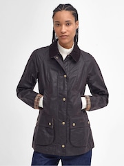 Barbour® Brown Beadnell Classic Wax Jacket - Image 1 of 4