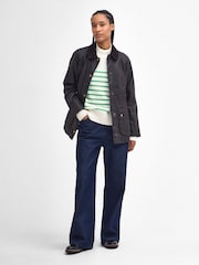 Barbour® Brown Beadnell Classic Wax Jacket - Image 2 of 4