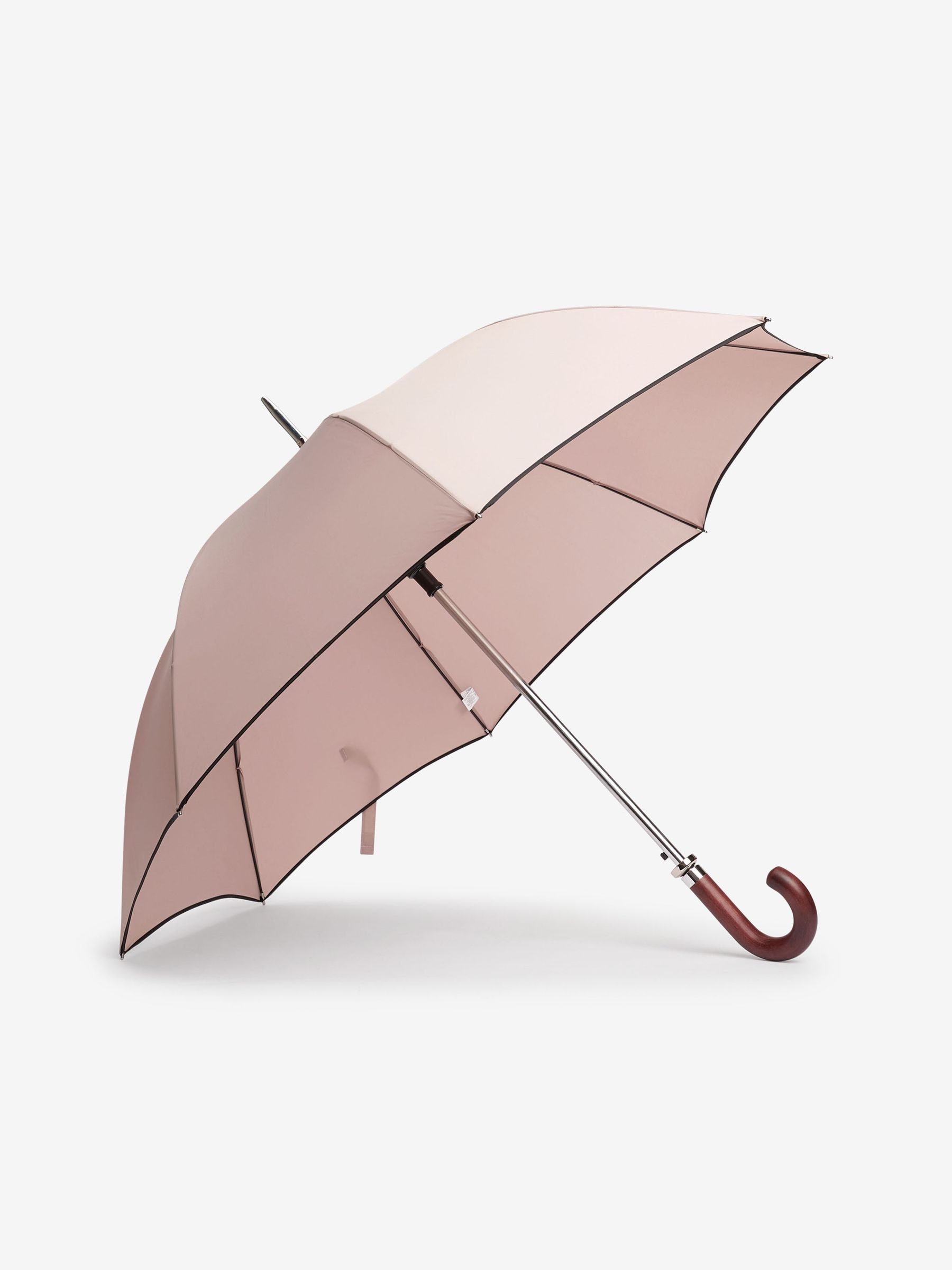 Neutral Black Large Umbrella