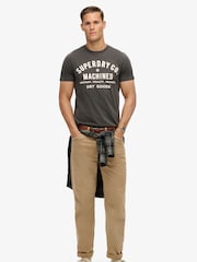 Superdry Vintage Black Machined Goods Workwear T-Shirt - Image 2 of 5