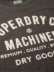 Superdry Vintage Black Machined Goods Workwear T-Shirt - Image 5 of 5