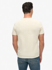 Superdry Rice White 100% Cotton Tonal Venue Logo T-Shirt - Image 2 of 6