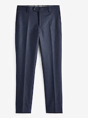 Blue Slim Signature Italian Fabric Suit Trousers - Image 6 of 9