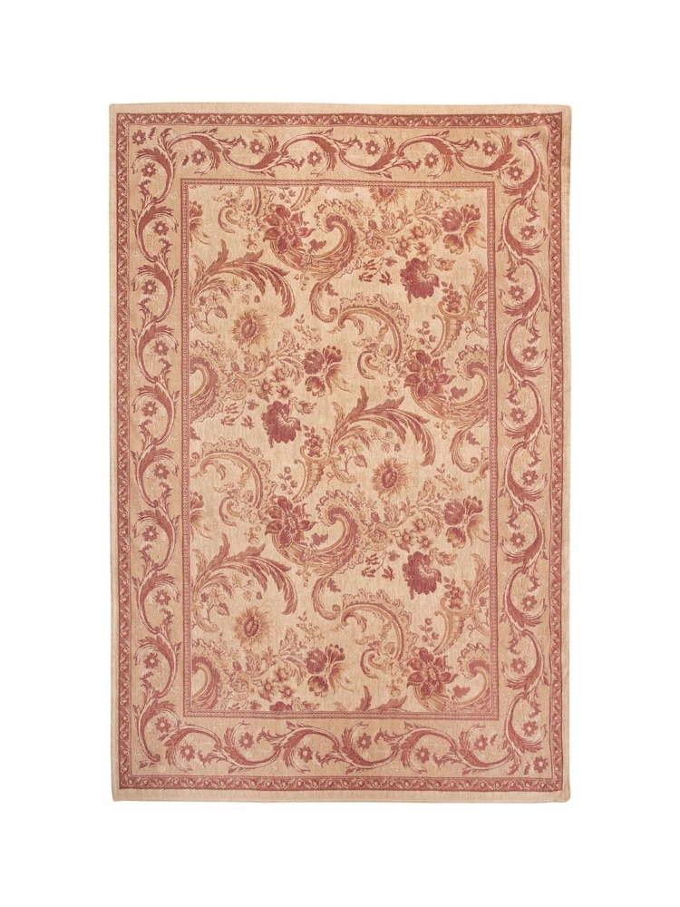 Laura Ashley Gold Baroque Rug - Image 1 of 5