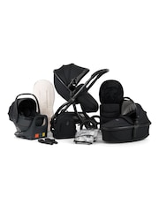 egg 8 Piece Panther Black Luxury 3 Bundles with Shell 360 Car Seat  Base - Image 1 of 6