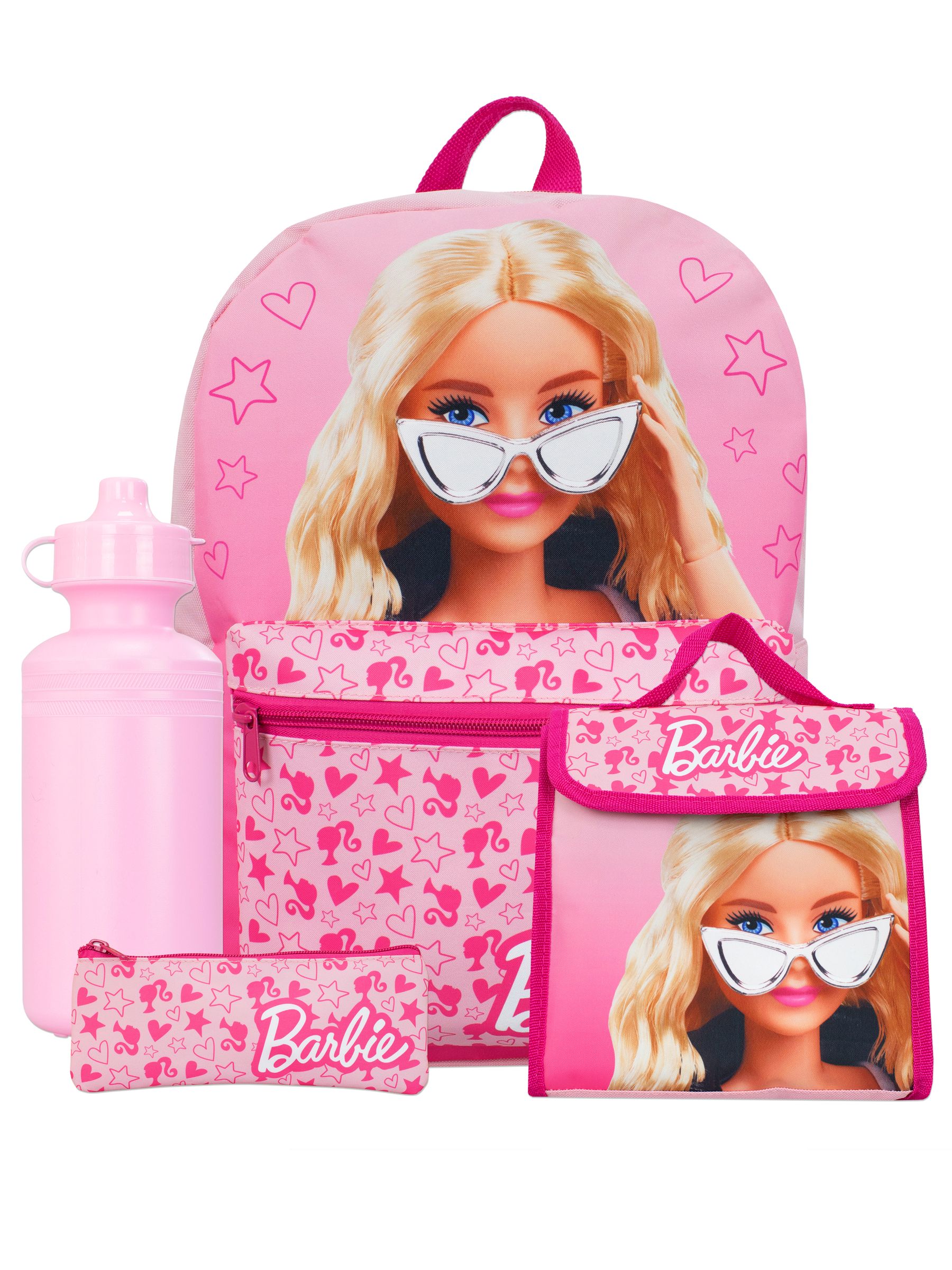 Buy Character Pink Barbie 4 Piece Backpack Set from the Next UK online shop