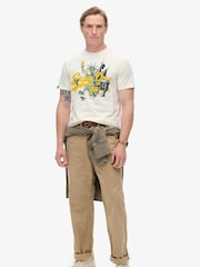 Superdry Off White New York VL Graphic T-Shirt - Image 2 of 5
