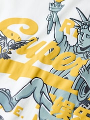 Superdry Off White New York VL Graphic T-Shirt - Image 5 of 5
