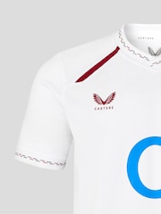 Castore White Home Replica Short Sleeve Shirt - Image 4 of 5