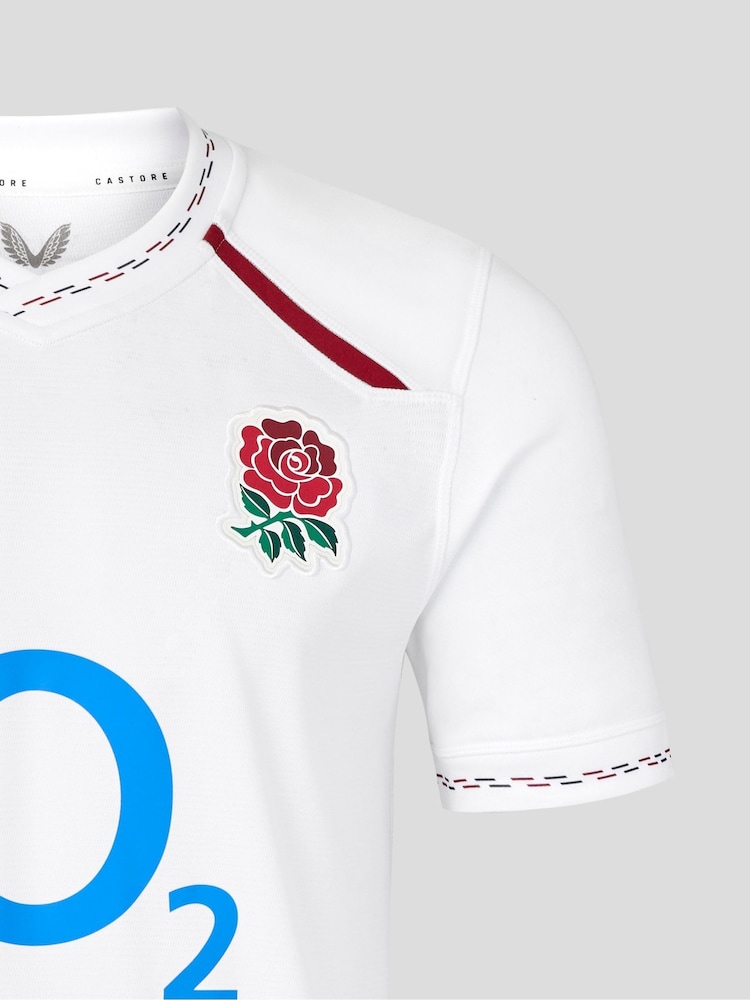 Castore White Home Replica Short Sleeve Shirt - Image 5 of 5 Castore White Home Replica Short Sleeve Shirt - Image 5 of 5