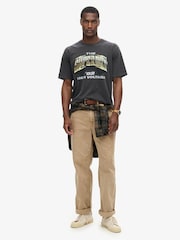 Superdry Blackboard 100% Cotton 70s Rock Graphic Band T-Shirt - Image 2 of 5