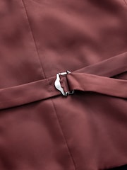 Bluu ya Navy - Waistcoat ya kawaida ya Fit - Picha 8 kati ya 9