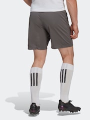 adidas Grey Entrada Shorts - Image 3 of 6