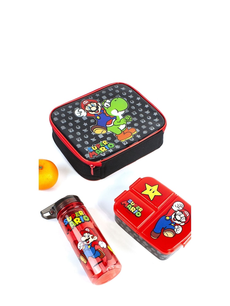 Vanilla Underground Red Super Mario Xbox Licensed Lunch Box Set - Image 1 of 5 Vanilla Underground Red Super Mario Xbox Licensed Lunch Box Set - Image 1 of 5