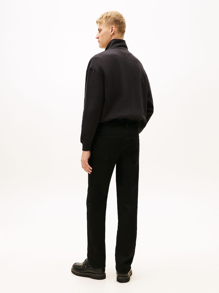 Tommy Hilfiger Black Ryan Slim Straight Jeans - Image 2 of 5 Tommy Hilfiger Black Ryan Slim Straight Jeans - Image 2 of 5
