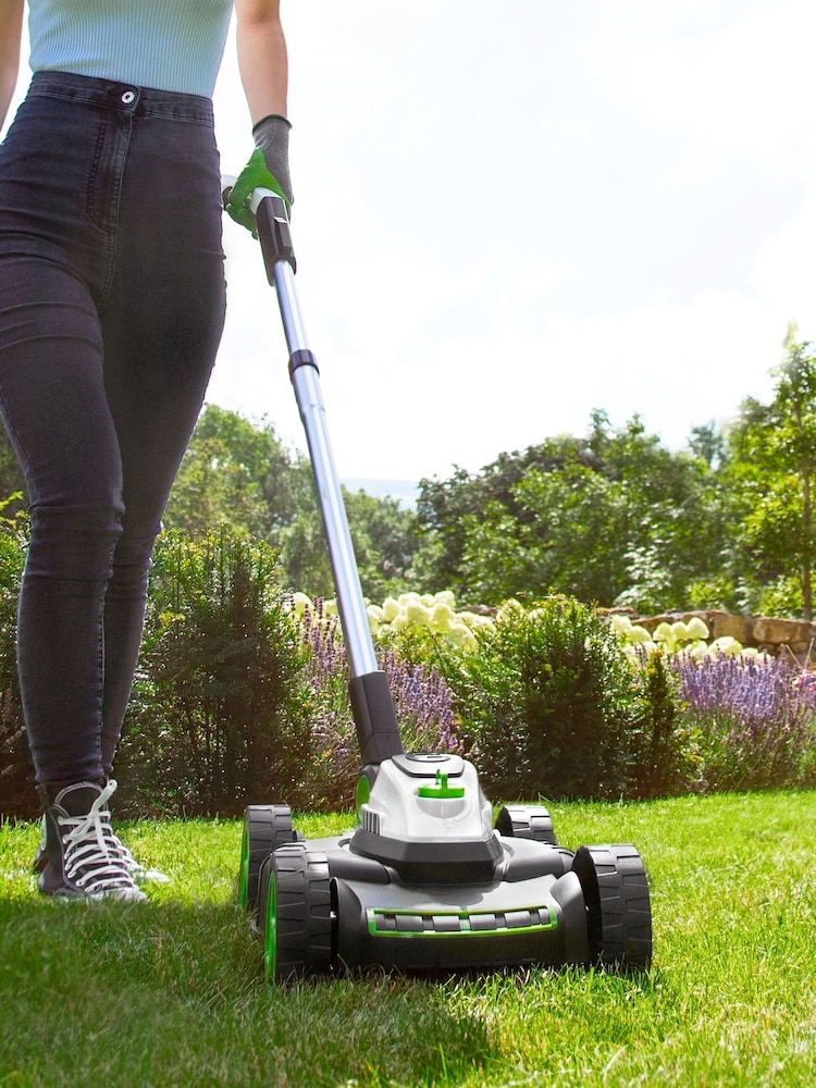 GTECH White Small Cordless Lawn Mower SLM50 - Image 5 of 5 GTECH White Small Cordless Lawn Mower SLM50 - Image 5 of 5