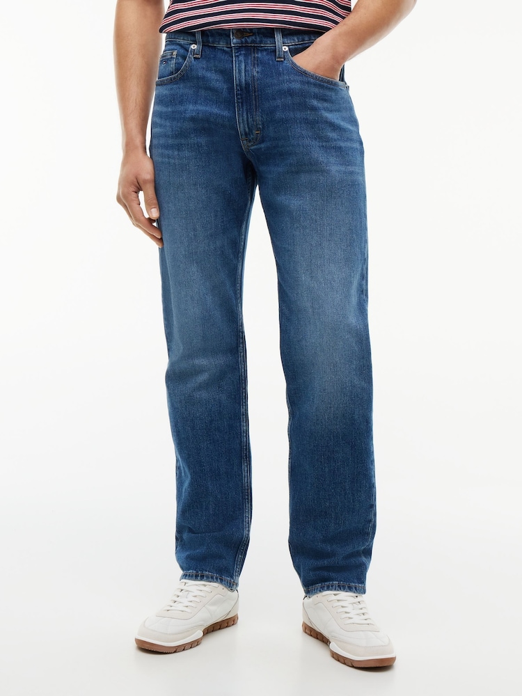 modra - Tommy Hilfiger Ryan Slim Straight Jeans - Slika 1 iz 7