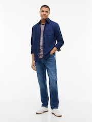 modra - Tommy Hilfiger Ryan Slim Straight Jeans - Slika 3 iz 7