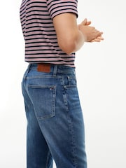 modra - Tommy Hilfiger Ryan Slim Straight Jeans - Slika 4 iz 7