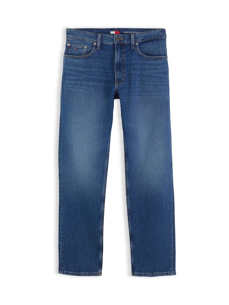 modra - Tommy Hilfiger Ryan Slim Straight Jeans - Slika 7 iz 7