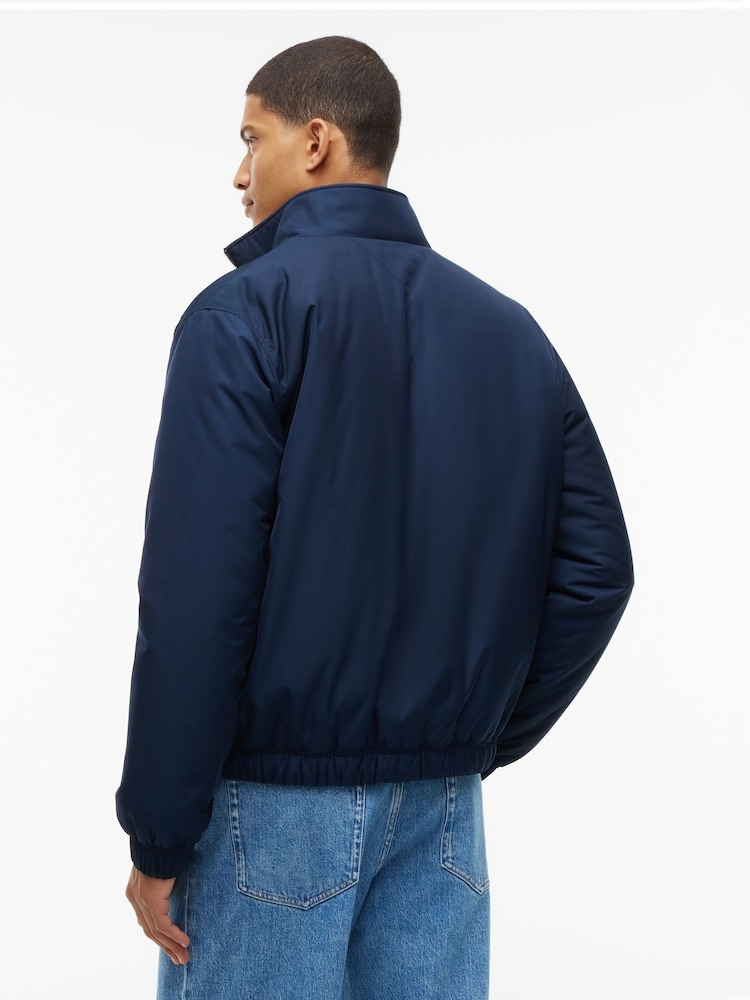 Tommy Jeans Blue Water Repellent Relaxed Padded Jacket - Image 2 of 6 Tommy Jeans Blue Water Repellent Relaxed Padded Jacket - Image 2 of 6