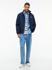 Tommy Jeans Blue Water Repellent Relaxed Padded Jacket - Image 4 of 6