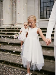 White Bridesmaid Dress (3mths-16yrs) - Image 1 of 8