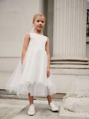 White Bridesmaid Dress (3mths-16yrs) - Image 4 of 8